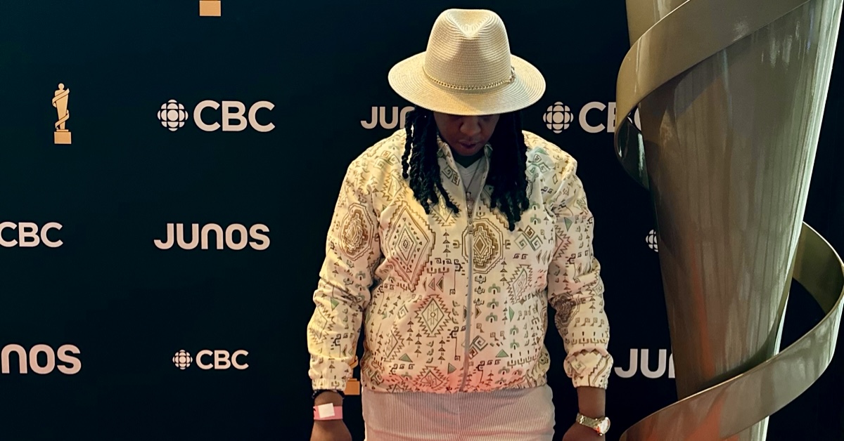 DJ JJ Rock at JUNO Week in Toronto.